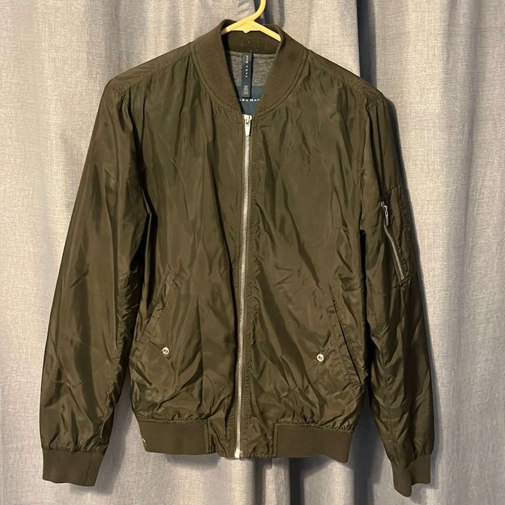 Zara men’s bomber jacket